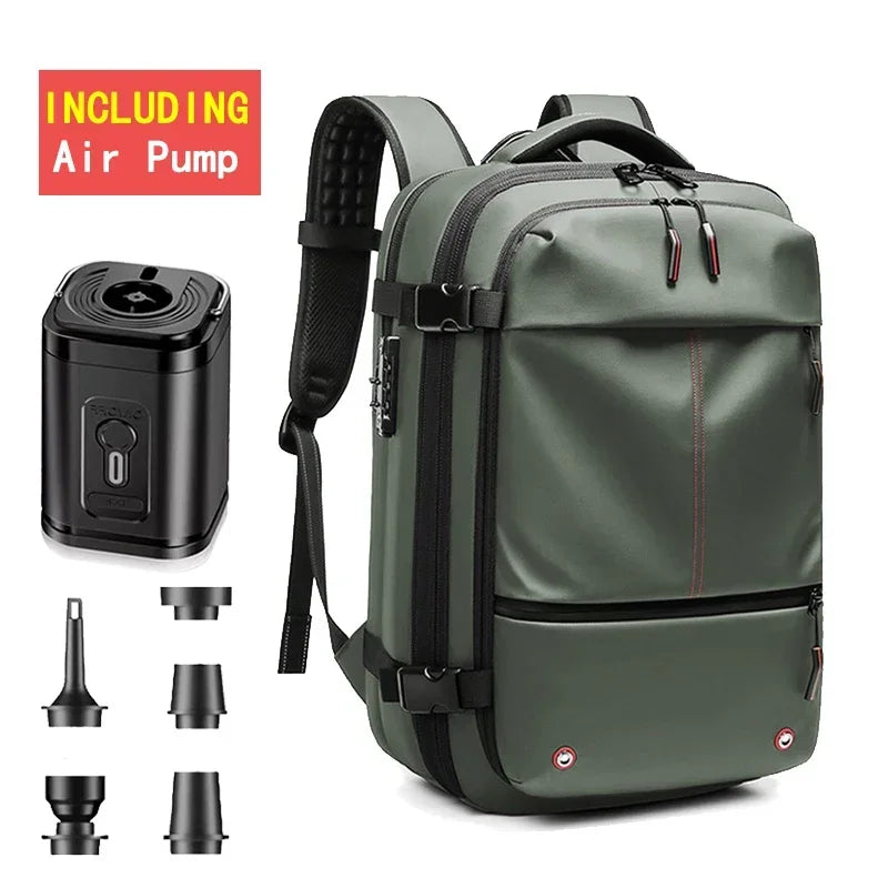Vacuum Compression Travel Backpack (Pump Included)