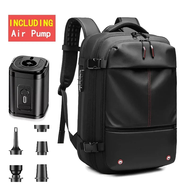 Vacuum Compression Travel Backpack (Pump Included)