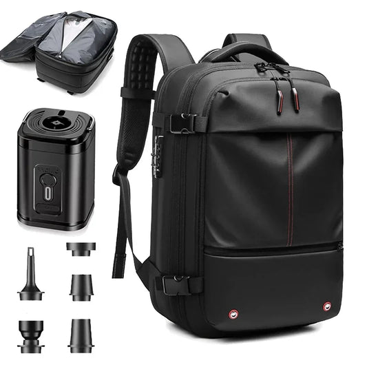 Vacuum Compression Travel Backpack (Pump Included)