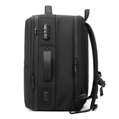 Large Capacity Multi-Functional Oxford Cloth Backpack with Vacuum Compression Men Waterproof Business Bag School Use